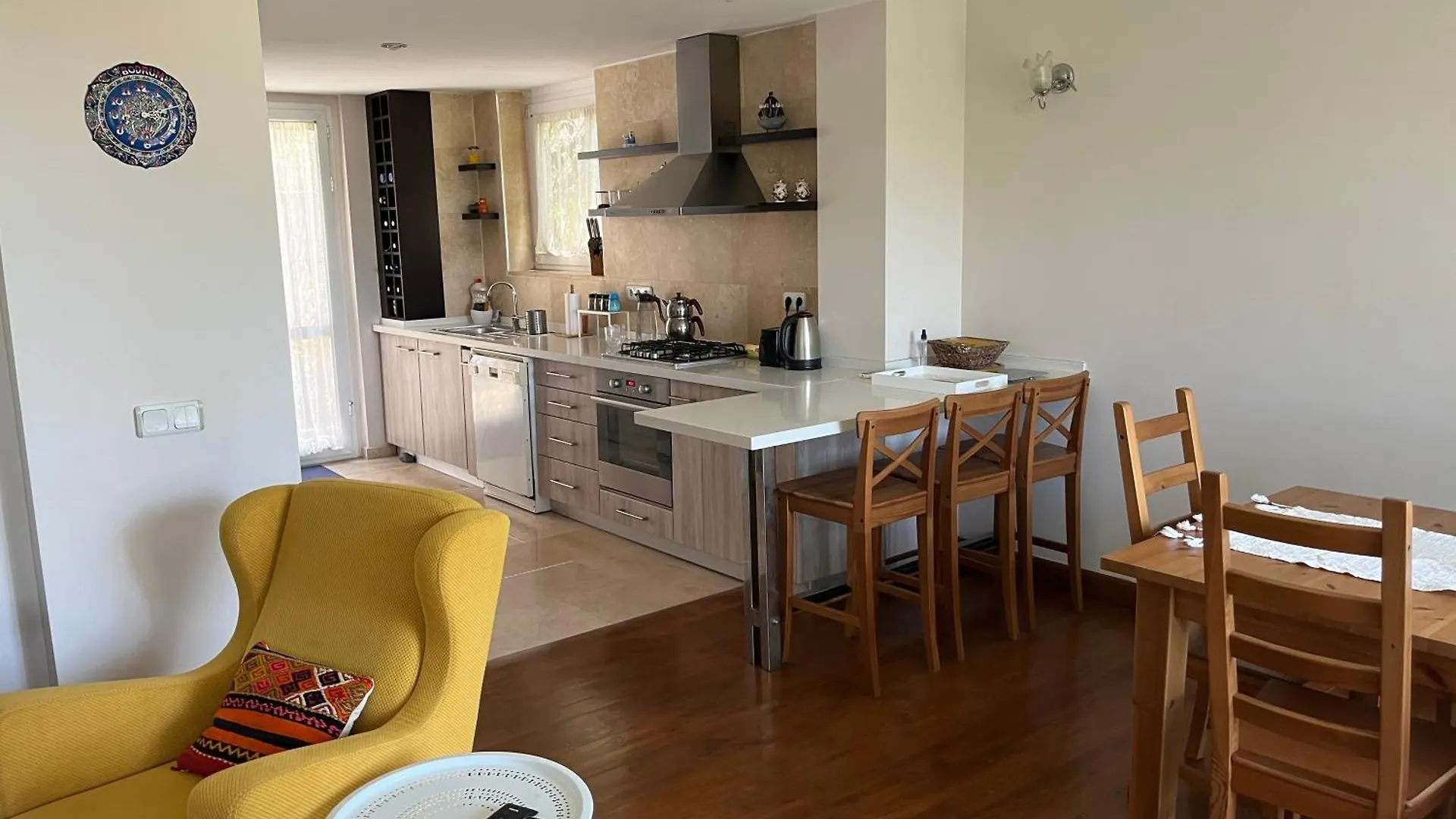 Triplex Villa With Private Pool And Garden 博德鲁姆